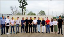 杭州鋼貿(mào)協(xié)會(huì)鋼管分會(huì)蒞臨我公司考察